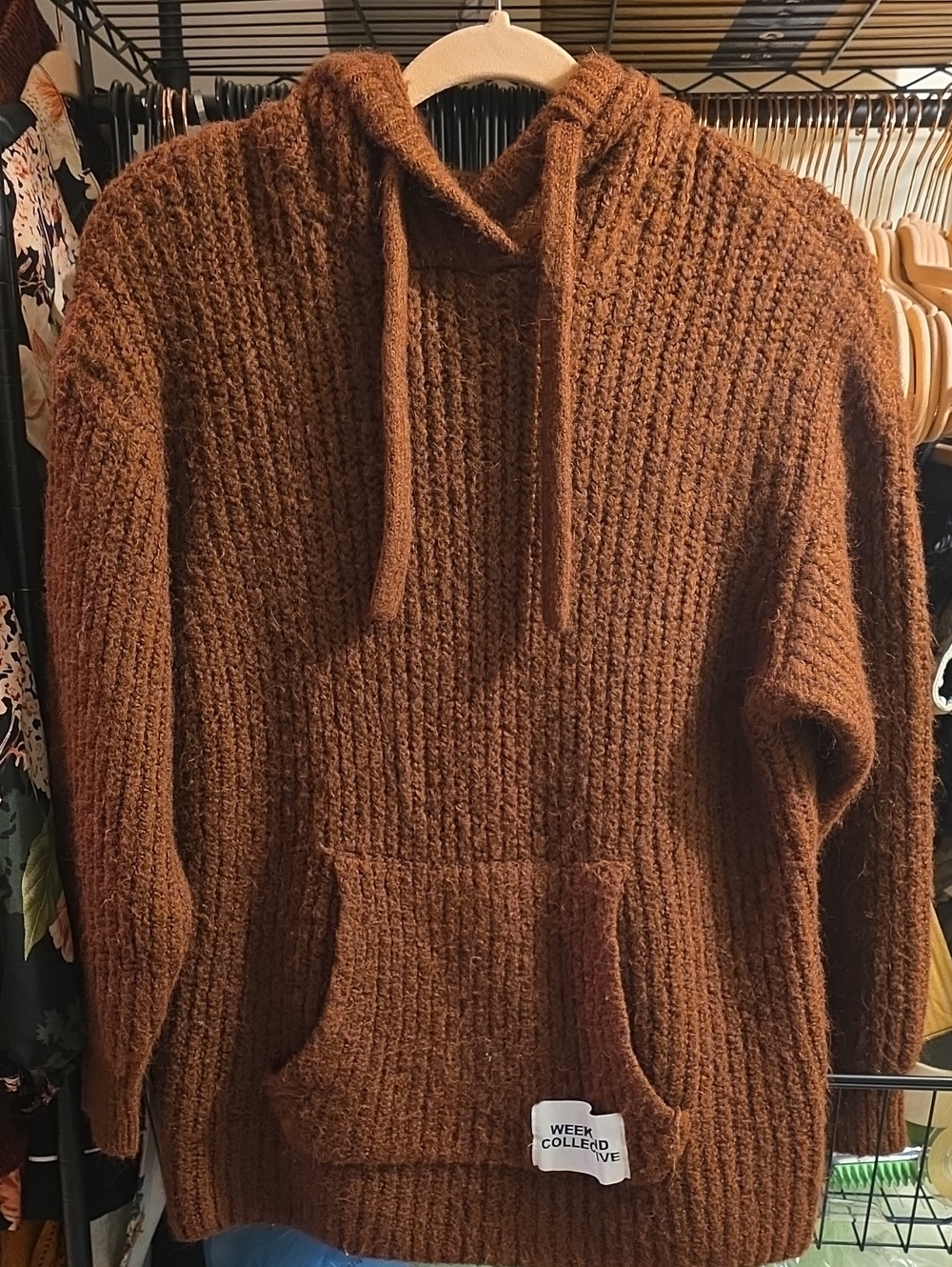 Asos Design Weekend Collective Wool Hoodie